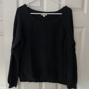 Textured knit UO boat neck sweater